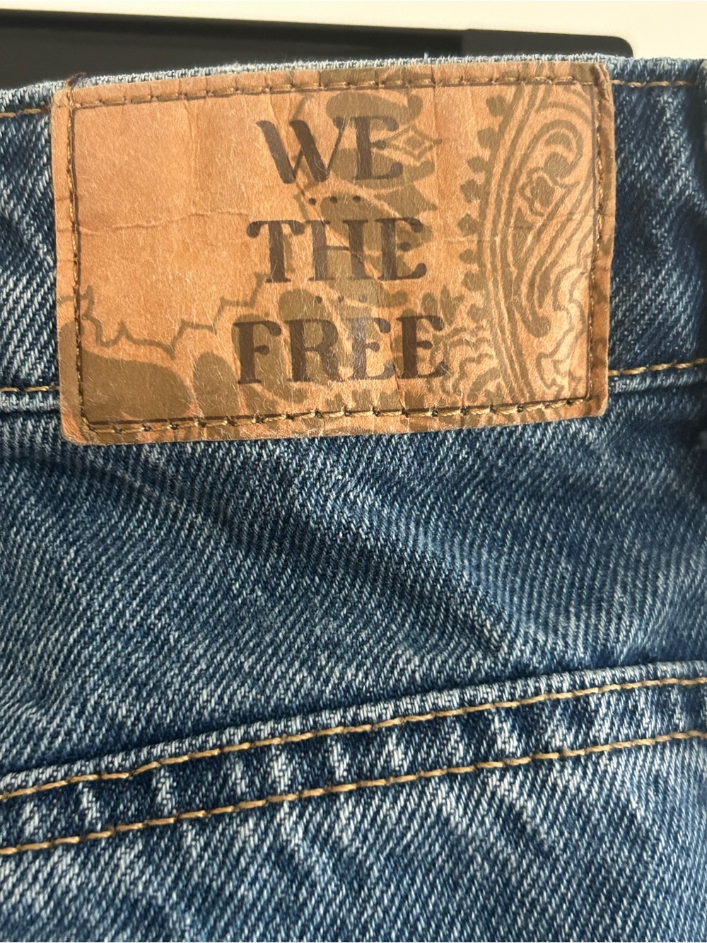 We The Free Dreamscape Tiered Wide-Leg Jeans ***RARE*** - Picture 8 of 8